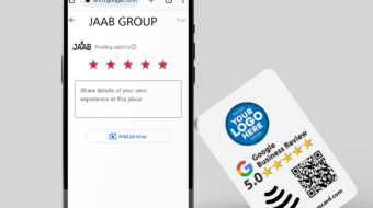 jaab group nfc google review card#nfc #nfcbusinesscard #nfcgooglereviewcard