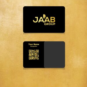 metal nfc business card dubai